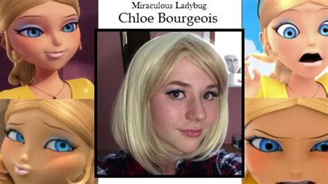 chloe bourgeois without makeup|You don't need make.